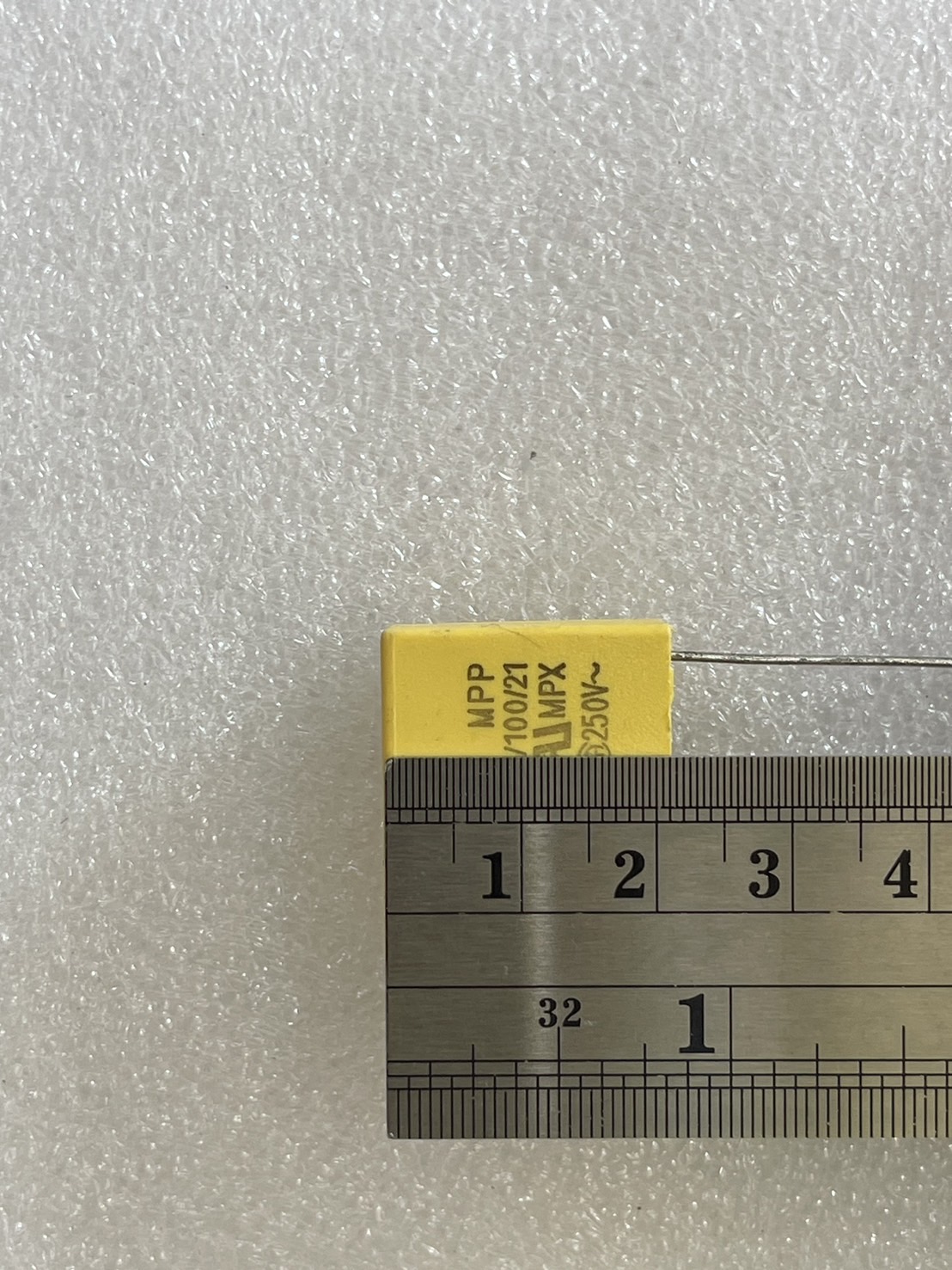 1.0UF 280V Yellow 2P (1ชุด5ตัว)