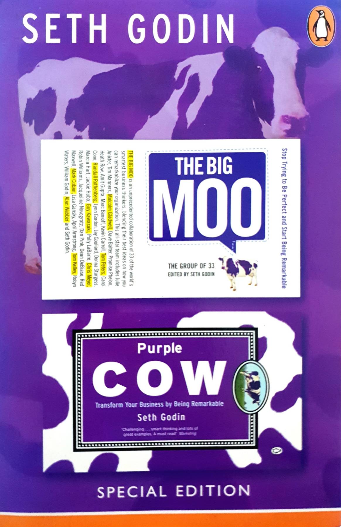 The Big Moo & Purple Cow Special Edition (Paperback)