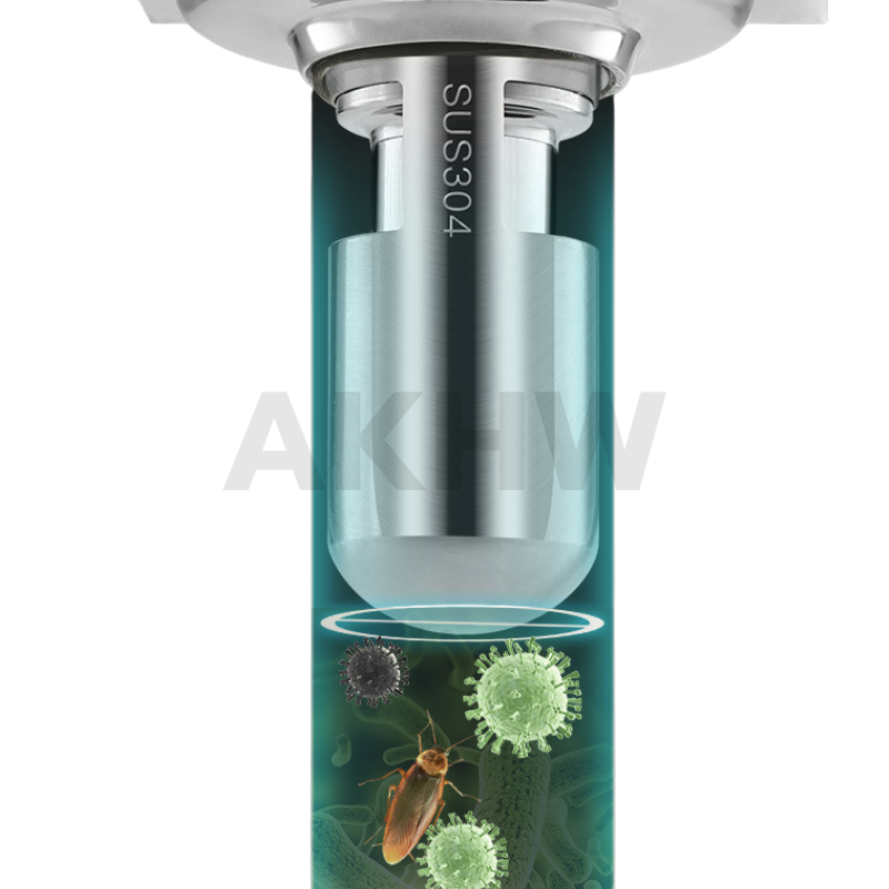 ตะแกรงน้ำทิ้ง ลายตาราง KingsMan ตะแกรงกันกลิ่น วัสดุสแตนเลสหนา SUS304 ไม่เป็นสนิม [ขายปลีก/ส่ง]