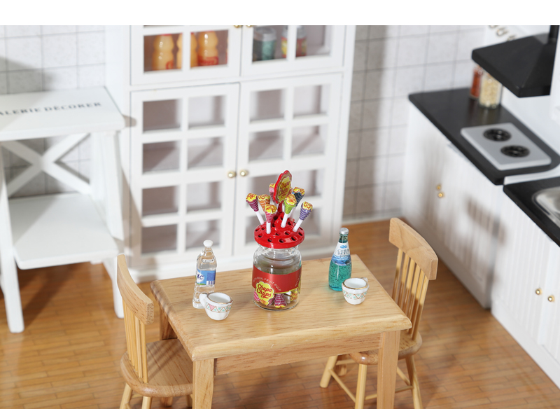 ตู้โชว์ไม้จิ๋วสีขาวขนาดใหญ่ งานเกรด A เหมาะสำหรับนักสะสมของจิ๋วโดยเฉพาะ