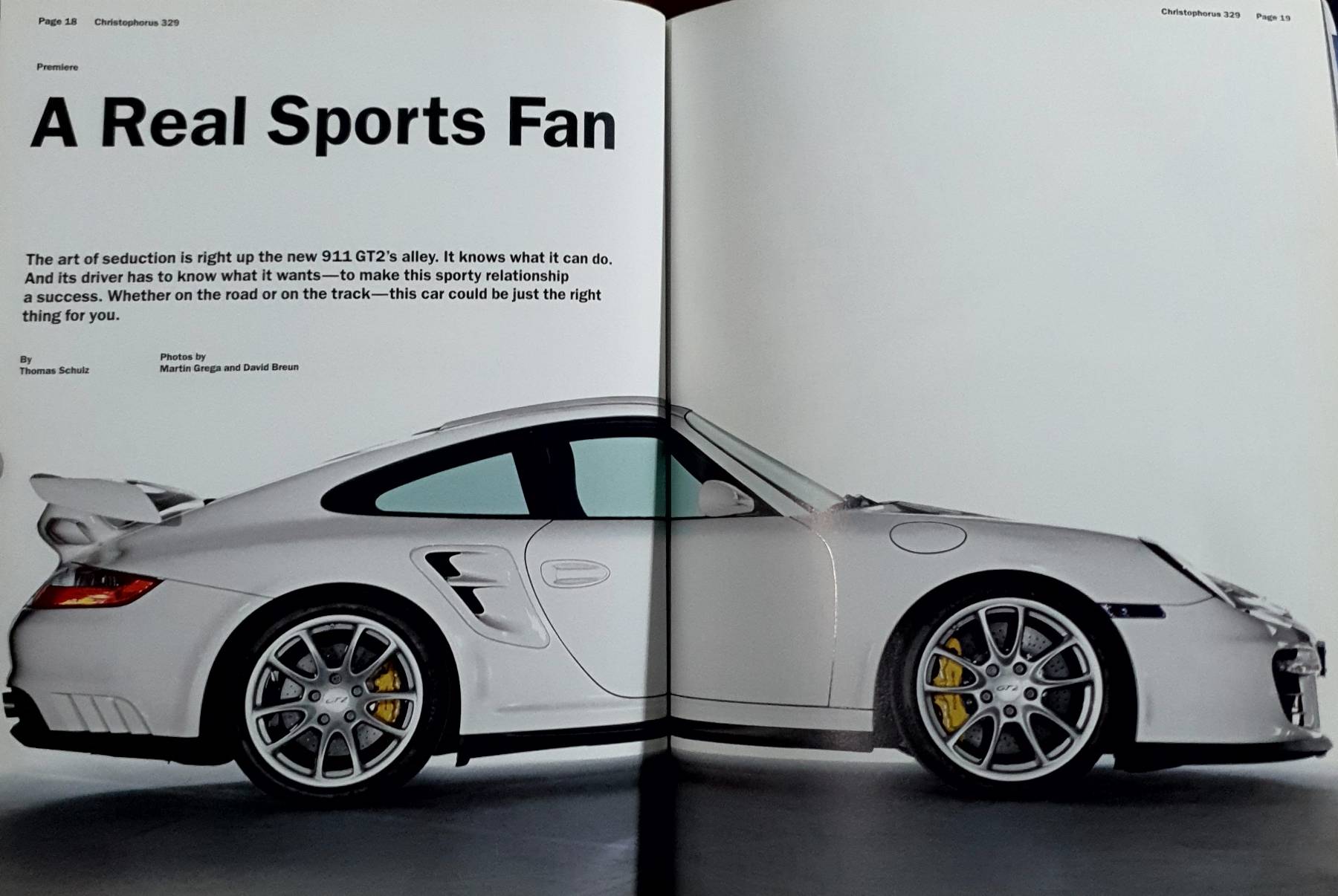 christophorus 329 The Porsche Magazine December 2007/January 2008