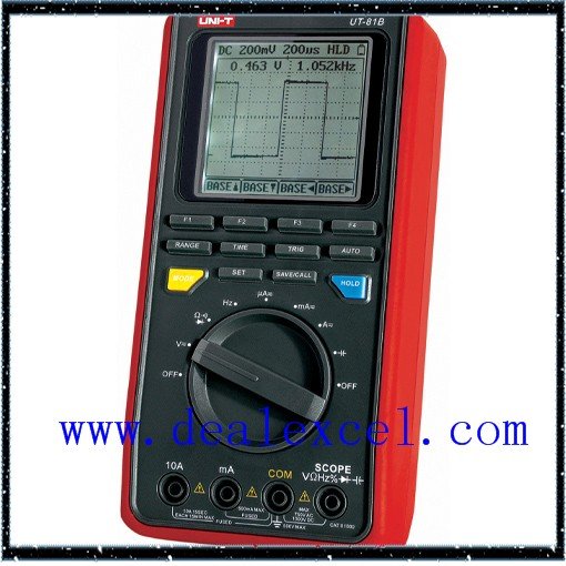 สโคป+มัลติมิเตอร์ดิจิตอล UNI-T UT81B