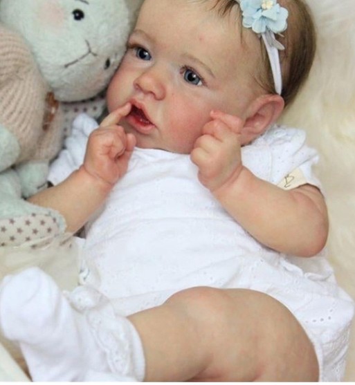 ตุ๊กตาเด็กจำลองแรกเกิดน้องมิเชล reborn Doll N P K brand สำหรับเป็นทารกจำลองผู้ที่รักการสะสมตุ๊กตาทารกจำลอง