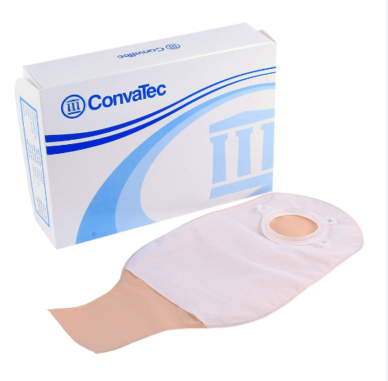 CONVATEC ถุงอุจาระปลายเปิด ขุ่น57มม 1 กล่องมี 10 ชิ้น