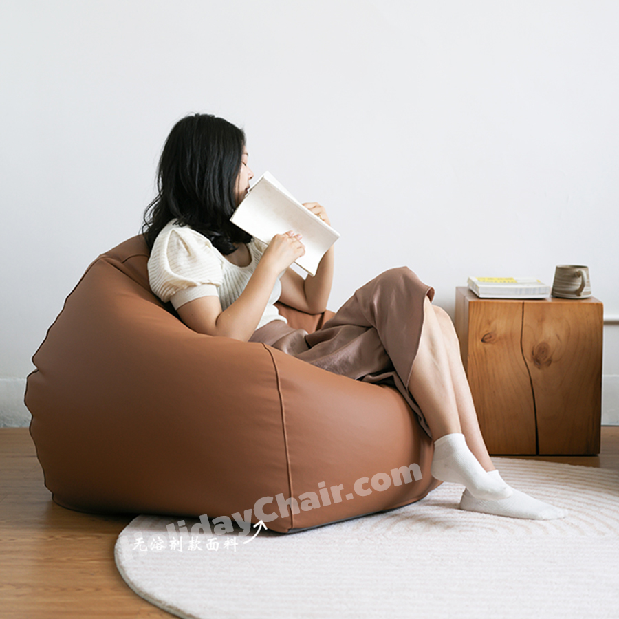 เบาะนั่งเม็ดโฟม หนังpu กันน้ำ ใช้ในกลางแจ้งได้ บีนแบ็ก เก้าอี้เม็ดโฟม bean bag บีนแบค เบาะเม็ดโฟม เก้าอี้นั่งเล่น HC-058