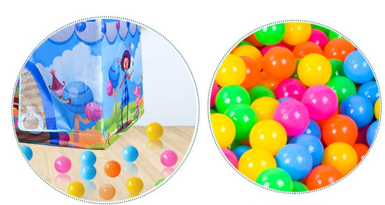 เต๊นท์เด็กบ้านบอลสไตล์สวนสัตว์จำลองเหมาะสำหรับเด็กทุกวัยเล่นเสริมจินตนาการ