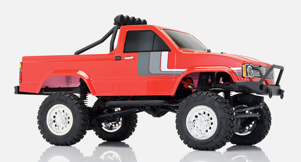 Thunder Tiger 1/12 4WD Toyota Hilux Pick-Up Truck [ RTR ] สีแดง