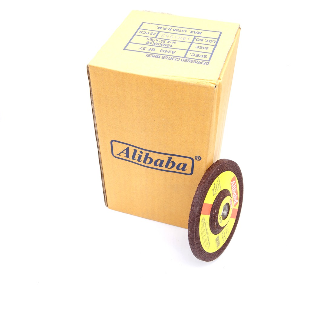 ใบเจียร์เหล็ก 4 นิ้ว ยี่ห้อ ALIBABA ของแท้ [ขายส่ง]