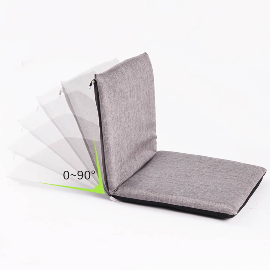 เก้าอี้ญี่ปุ่น เก้าอี้นั่งพื้นอ่านหนังสือ ปรับได้ 6 ระดับ โซฟาญี่ปุ่น เบาะญี่ปุ่น เก้าอี้นั่งพื้น เก้าอี้พักผ่อน เก้าอี้ปรับนอน รุ่น HC-042