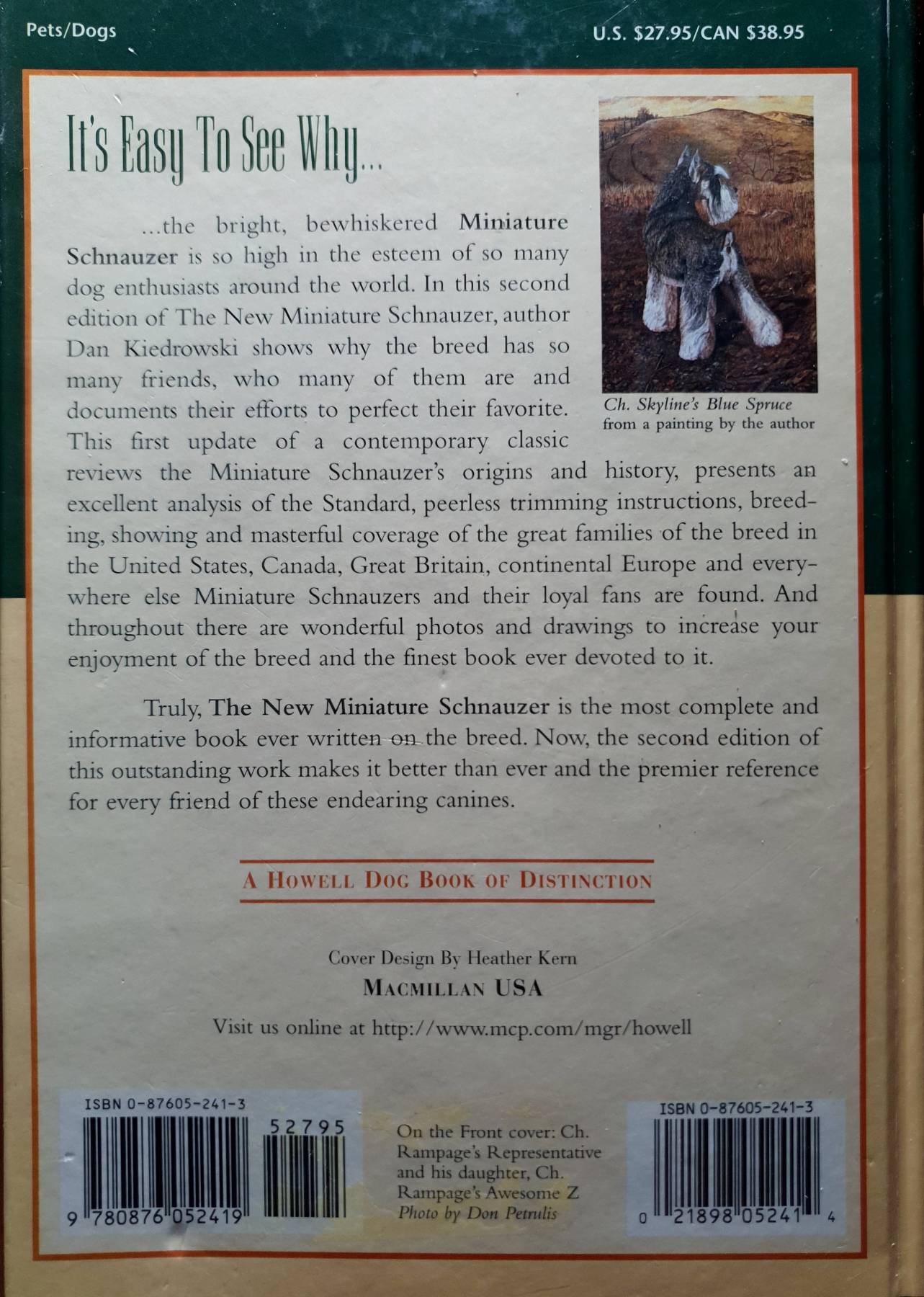 The New Miniature Schnauzer : Dan Kiedrowski