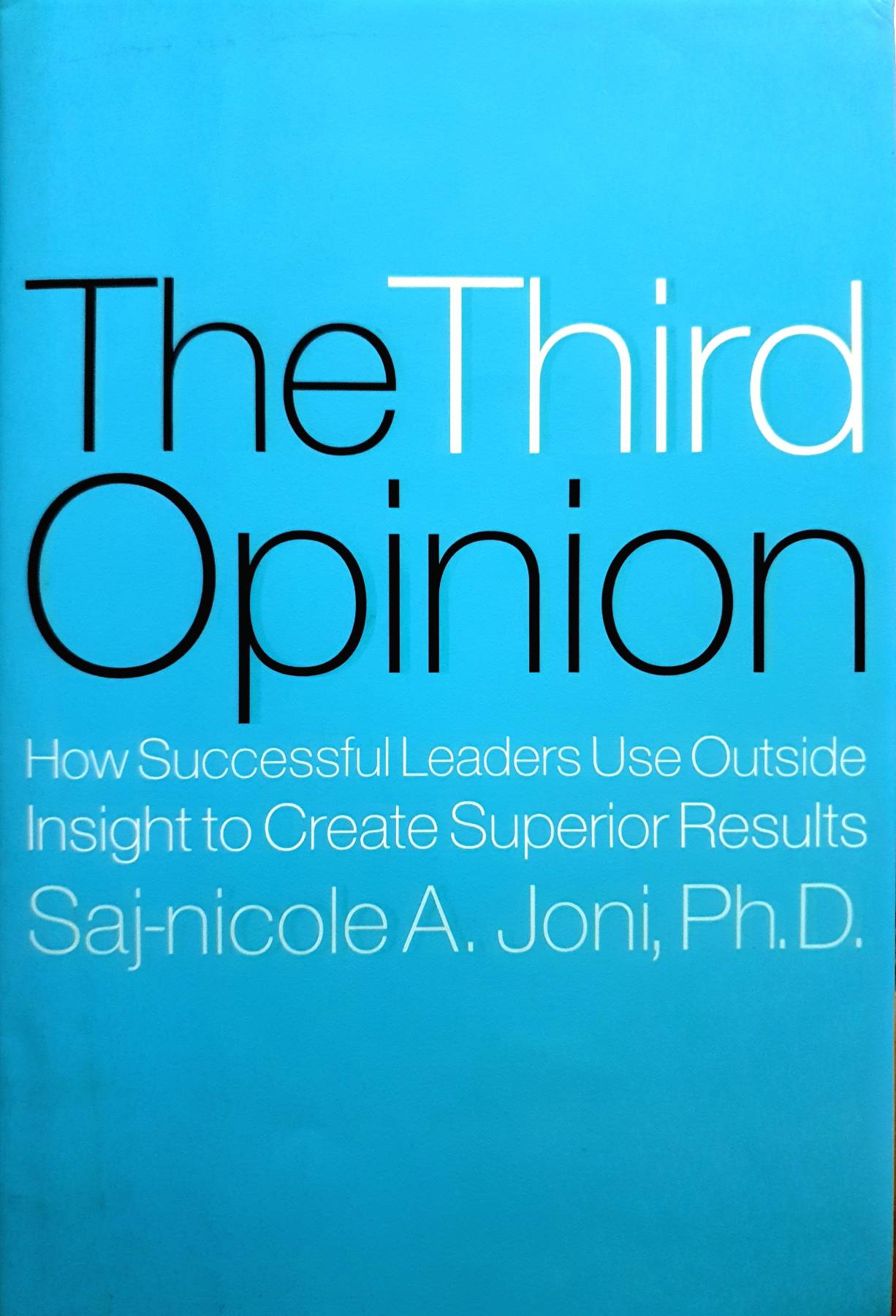 The Third Opinion : Saji Nicole