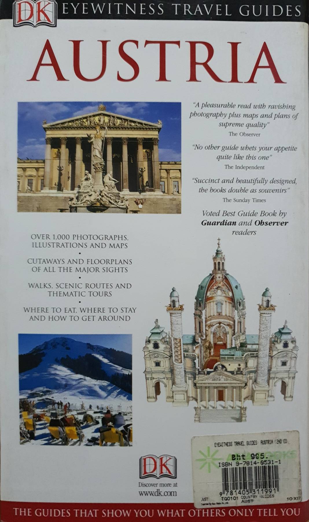 Austria (Eyewitness Travel Guides) :Joanna Egert-Romanowskiej