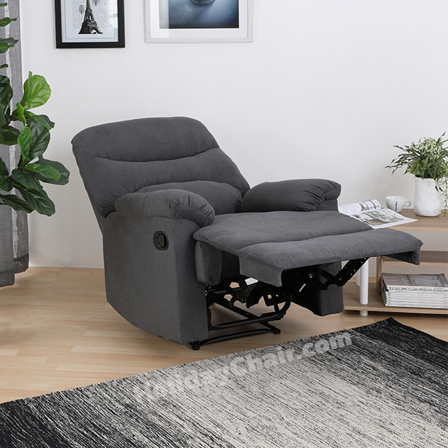 เก้าอี้โซฟา โซฟาผ้า โซฟาปรับนอน เก้าอี้ปรับระดับ โซฟาเดี่ยว เก้าอี้เอนหลัง เก้าอี้ปรับเอนนอน เก้าอี้เอนนอน โซฟาพักผ่อน โซฟานุ่มๆ รุ่น HC-047 (สีเทา)