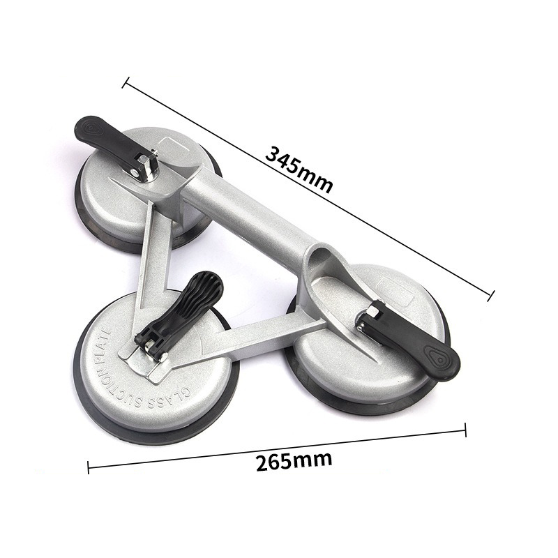 ตัวดูดกระจกอย่างดี KingsMan แบบ1/2/3 ถ้วย ด้ามอะลูมิเนียม เหมาะสำหรับงานหนัก (Heavy duty) [ขายปลีก/ส่ง]
