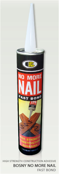 กาวแทนตะปู/สูตรทินเนอร์/Bosny/M910▻Nomorenail