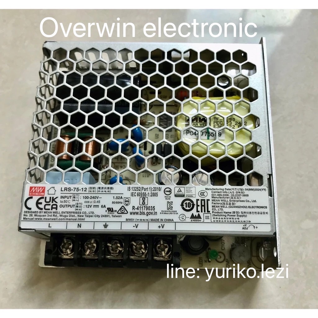 LRS-75-12 Meanwell สินค้าพร้อมส่งจากไทย
