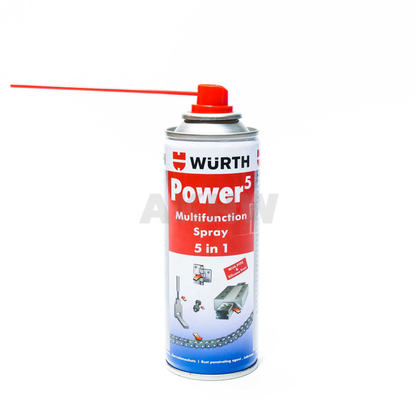 สเปรย์น้ำมันอเนกประสงค์ WURTH Power 5in1 ขนาด 200ml สำหรับหล่อลื่นโลหะ ขจัดสนิม **ของแท้ Made in England**[ขายส่ง]
