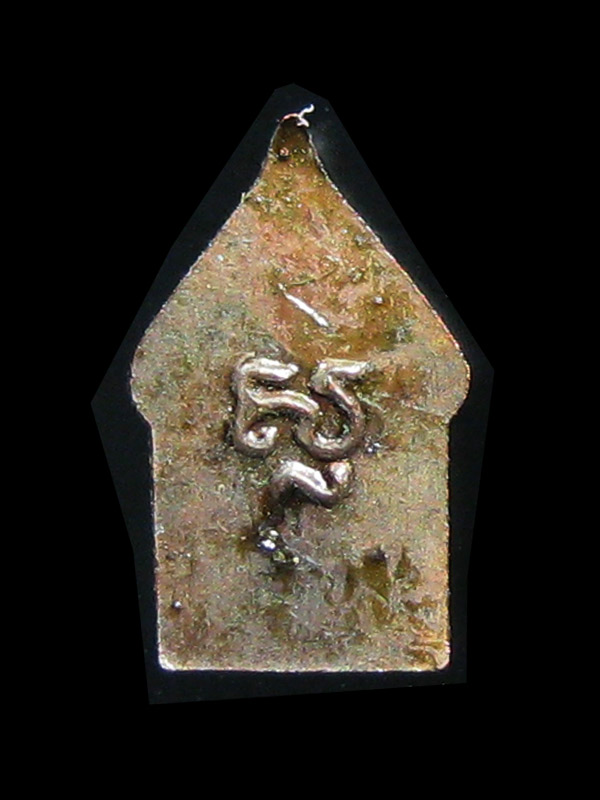 (13) พระขุนแผนยอดขุนพลจิ๋ว ลพ.สาคร เนื้อสัตตตะโลหะ ปี ๓๓ คลุกสีผึ้งหลวงปู่แก้ว