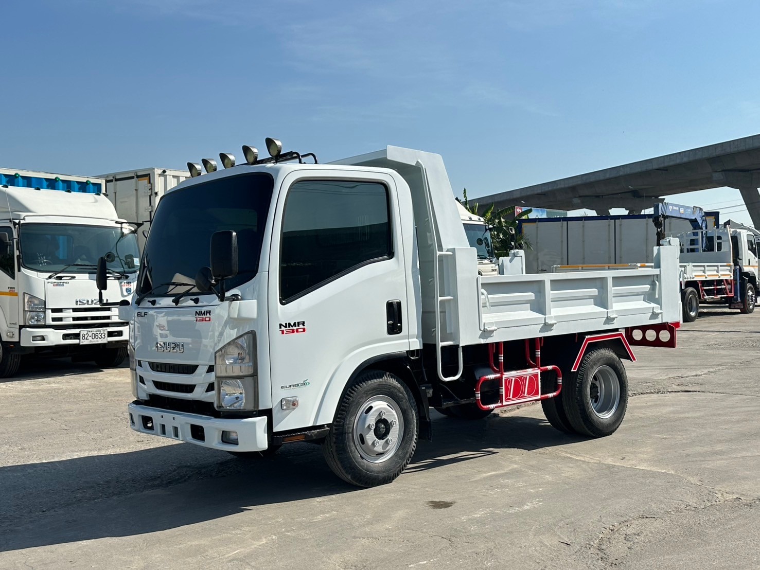 6ล้อดั้มปี62 ISUZU NMR130 แรง ดั๊ม3คิว เก็บงานสวย710,000Pro680,000