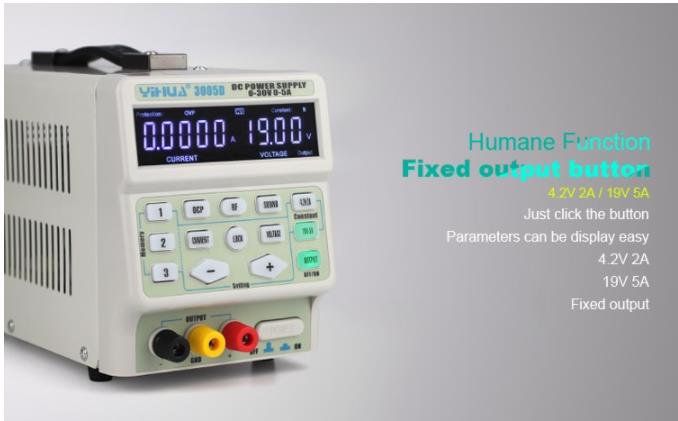 YIHUA 3005D 30v 5a Adjustable Programmable Digital Power Supply