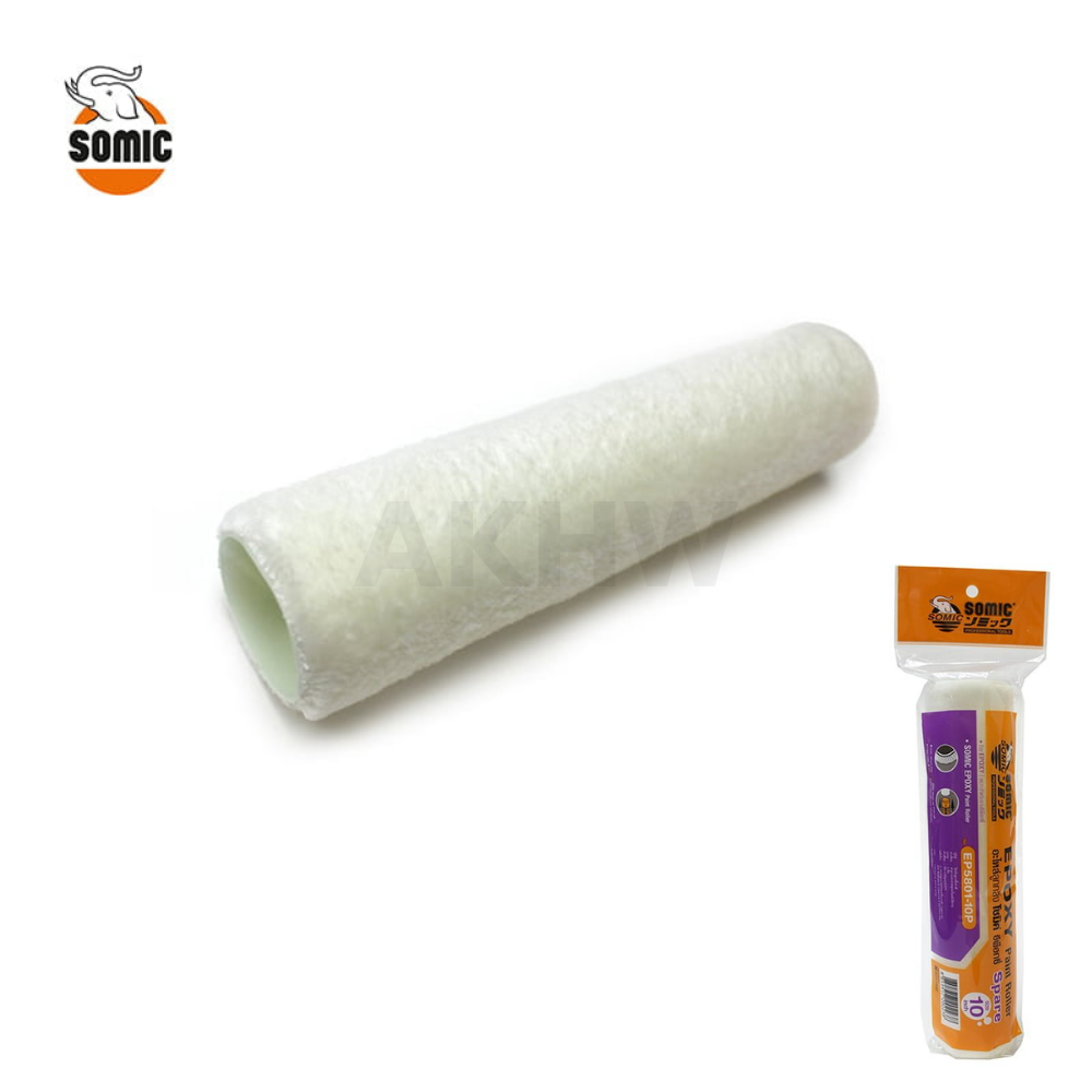 อะไหล่ลูกกลิ้ง EPOXY ยี่ห้อโซมิค SOMIC รุ่นขนยาว/ขนสั้น [สินค้าสั่งโรงงาน ขายยกลัง60อัน] (ราคาไม่รวมแวท)