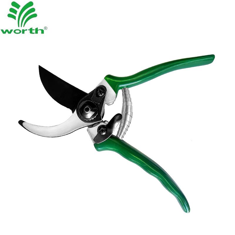 Worth กรรไกรตัดกิ่ง รุ่น 1007 กรรไกรตัดแต่งกิ่งไม้ ขนาด 8นิ้ว คมมากๆ