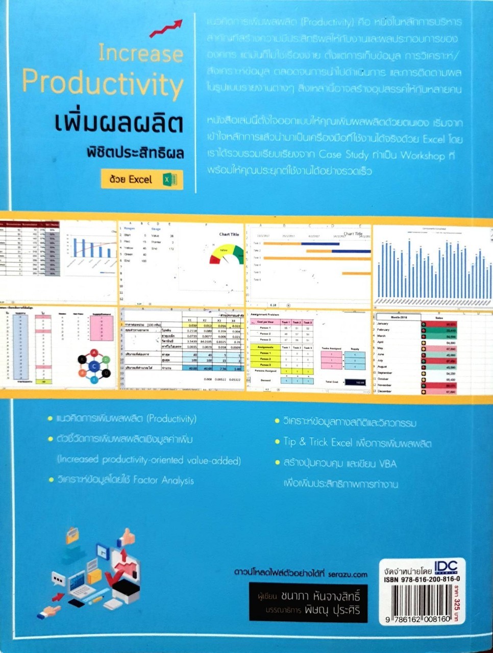 เพิ่มผลผลิตพิชิตประสิทธิผล ด้วย Excel : ชนาภา หันจางสิทธิ์