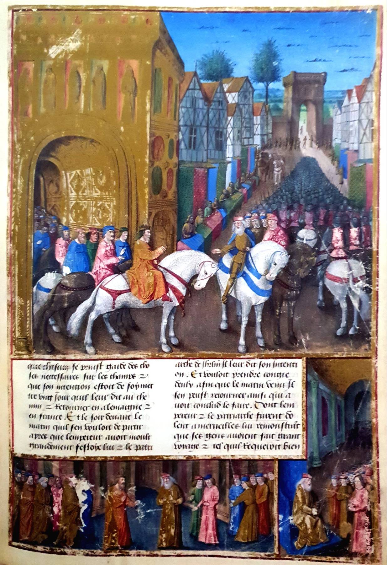 A CHRONICLE OF THE CRUSADES LES PASSAGES D'OUTREMER - THE EXPEDITIONS TO OUTREMER