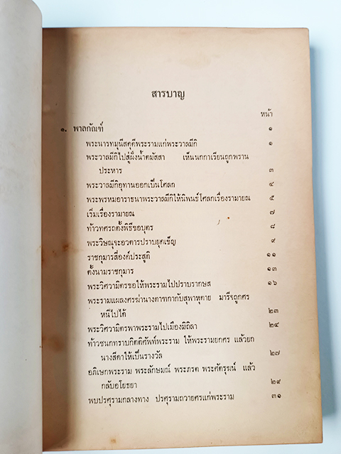 อนุสรณ์งานศพ หม่อมทวีวงศ์ถวัลยศักดิ์ เรื่องรามายณ พรหมฤษี วาลมีกิ หนังสือ