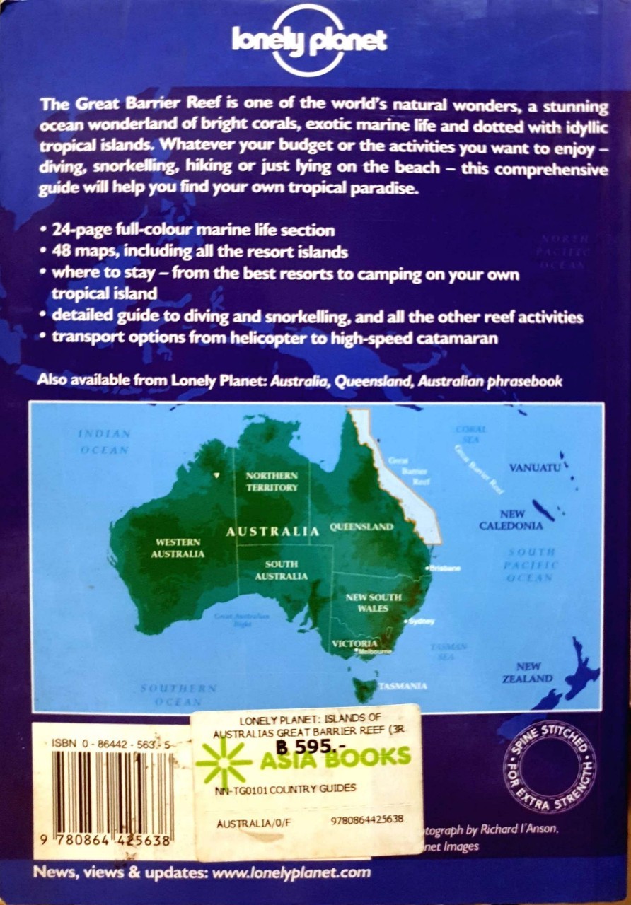 Lonely Planet ISLAND OF AUSTRALIA’s : GREAT BARRIER REEF
