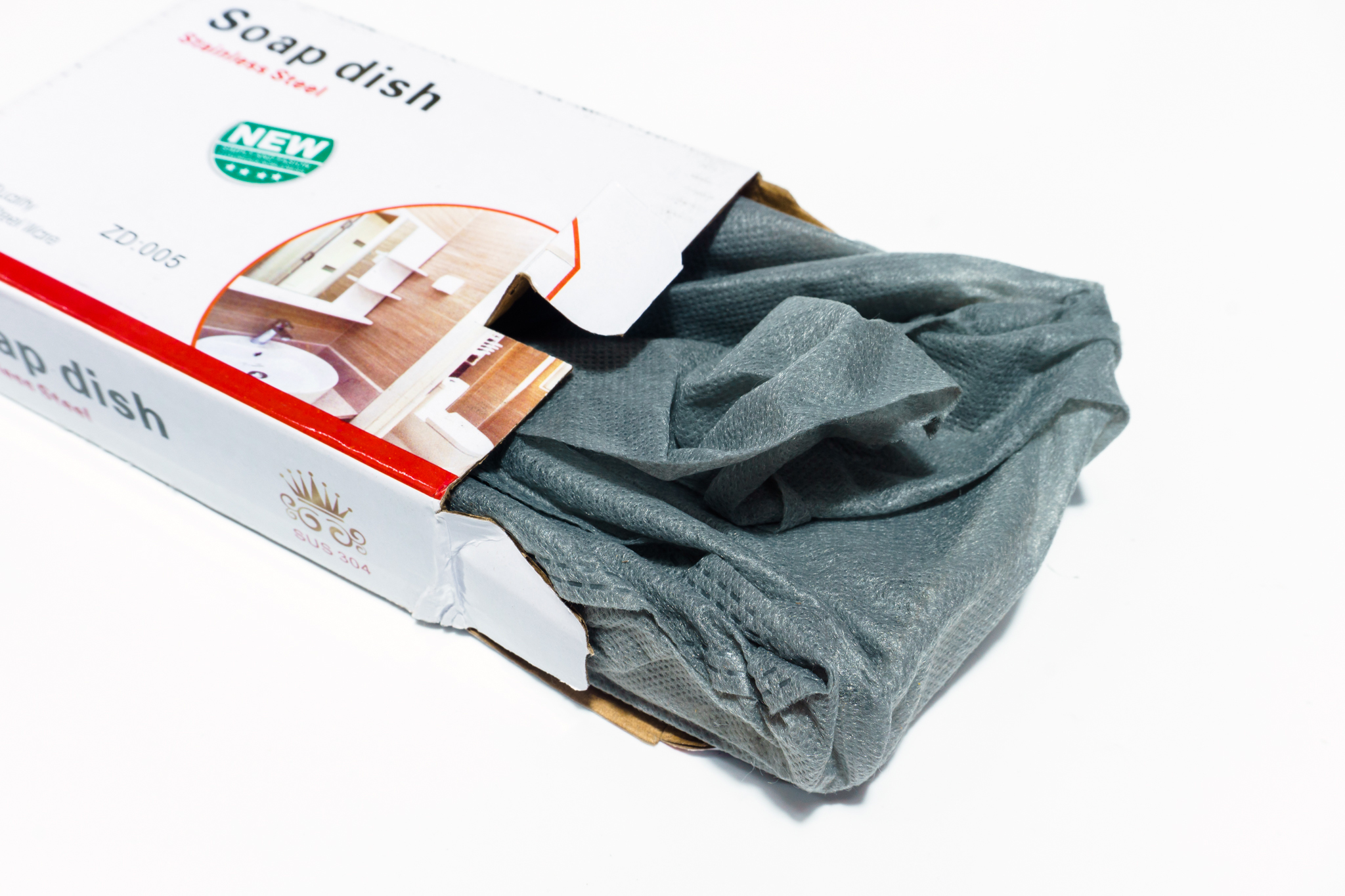 ที่วางสบู่ สแตนเลส304 ไม่เป็นสนิม ยี่ห้อ Kingsman [ราคาส่ง]