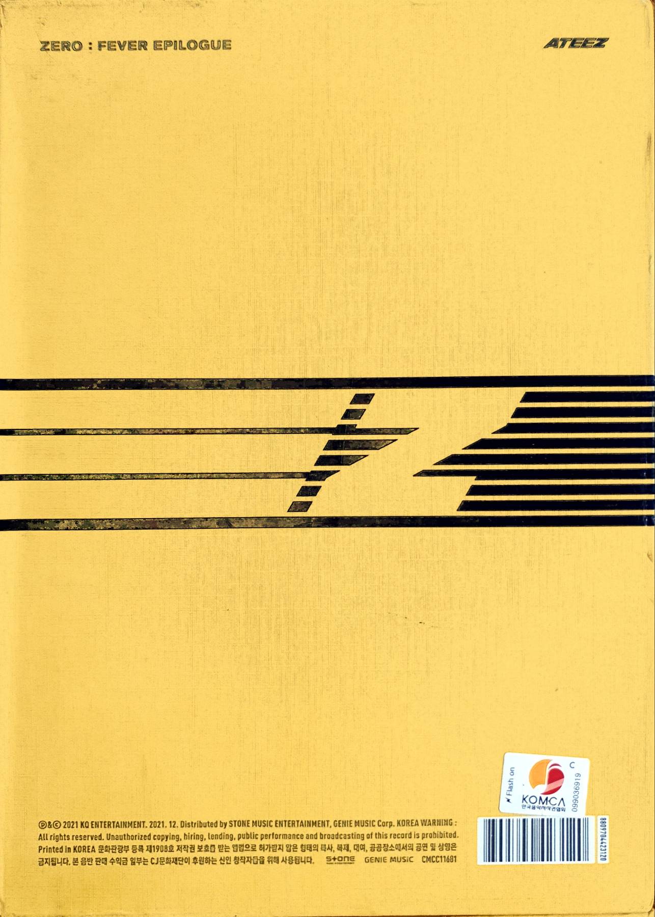 NEW ATEEZ Zero Fever Epilogue Z Ver Korean Boy Band Music CD/Album Boxed Set