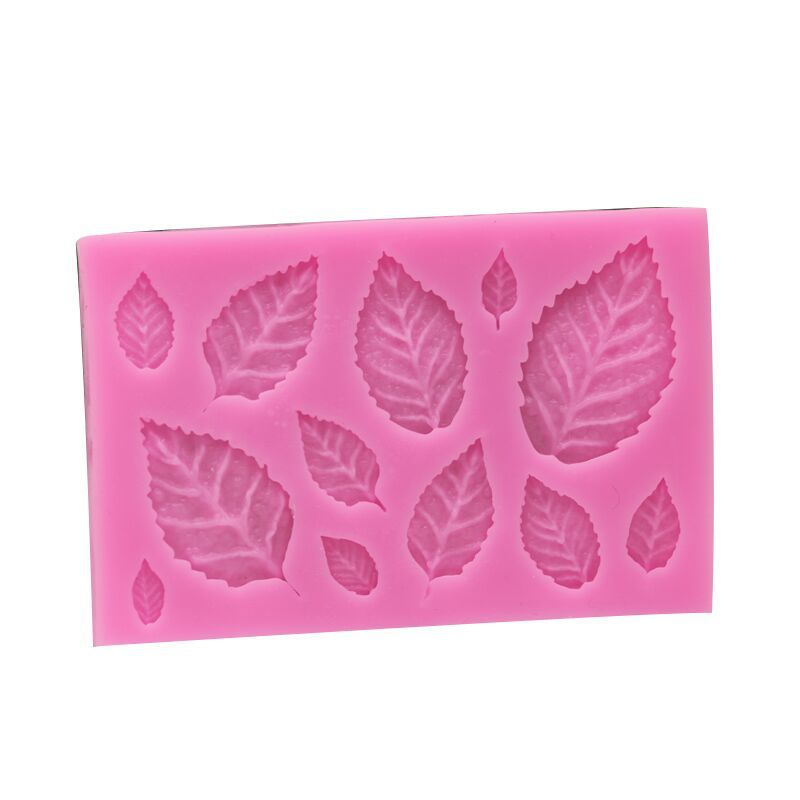 แม่พิมพ์ใบไม้Fondant ช็อกโกแลตใบเมเปิ้ลใบเล็ก Universal Leaves ซิลิโคน Dry Pace Baking Cake West Point ตกแต่งแม่พิมพ์ซิลิโคนเหมาะสำหรับงานดินปั้นจิ๋วดินไทยดินเกาหลีดินญี่ปุ่น เพื่อประดิษฐ์เป็นดอกไม้ที่สมบูรณ์