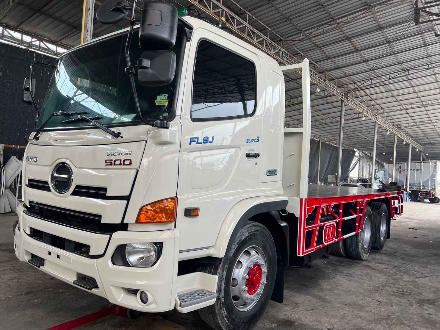 10ล้อพื้นเรียบ7.4 ม.FL8Jมี260แรงHINOปี59 เก็บงาน 1.75ล.4แสนโล