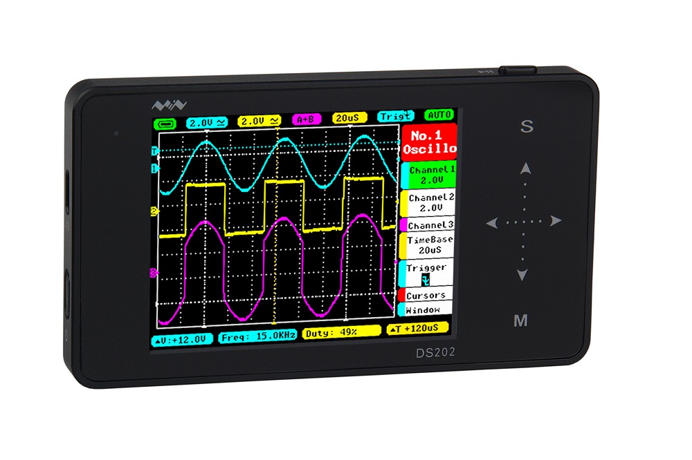 DS202 Dual-Channel Oscilloscope