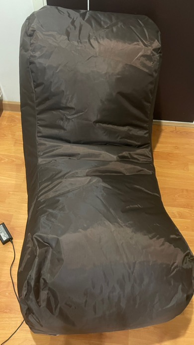 บีนแบ็ก ทรงตัวแอล ใช้งาน outdoor ได้ เนื้อผ้าเคลือบด้วย PVC เก้าอี้เม็ดโฟม bean bag บีนแบค เบาะเม็ดโฟม เก้าอี้นั่งเล่น เบาะนั่งเม็ดโฟม HC-067