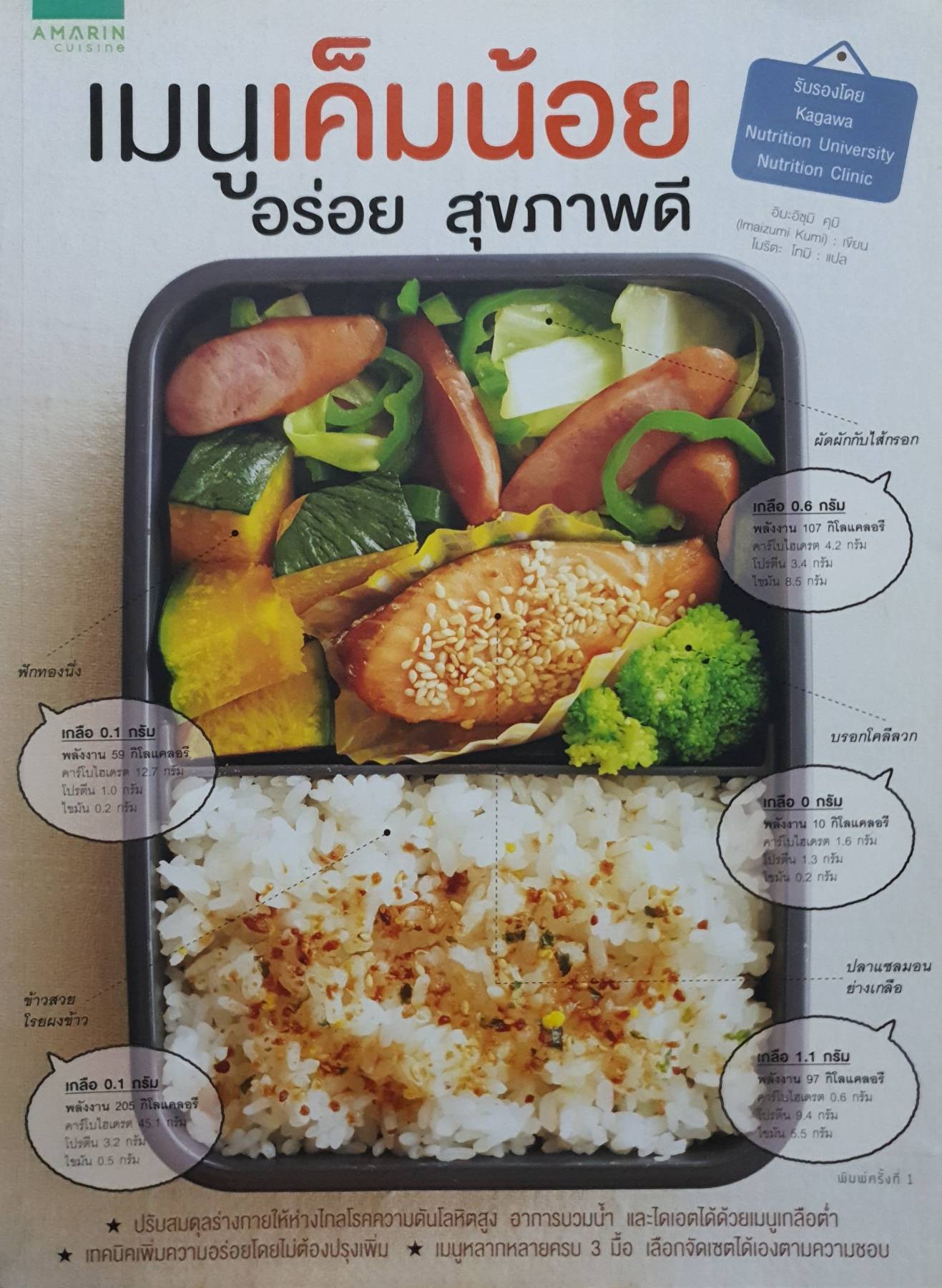 เมนูเค็มน้อย อร่อย สุขภาพดี