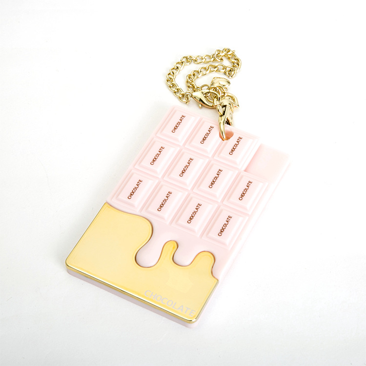 พวงกุญแจรูปขนมช๊อคโกแลตสำหรับห้อยกระเป๋าก็น่ารักเก๋ไก๋งานเกาหลีสุดฮิตแบบพกพาแฟชั่นช็อคโกแลตบัตรนักเรียนรถบัสผู้ถือบัตรสร้างสรรค์ตกแต่งchain