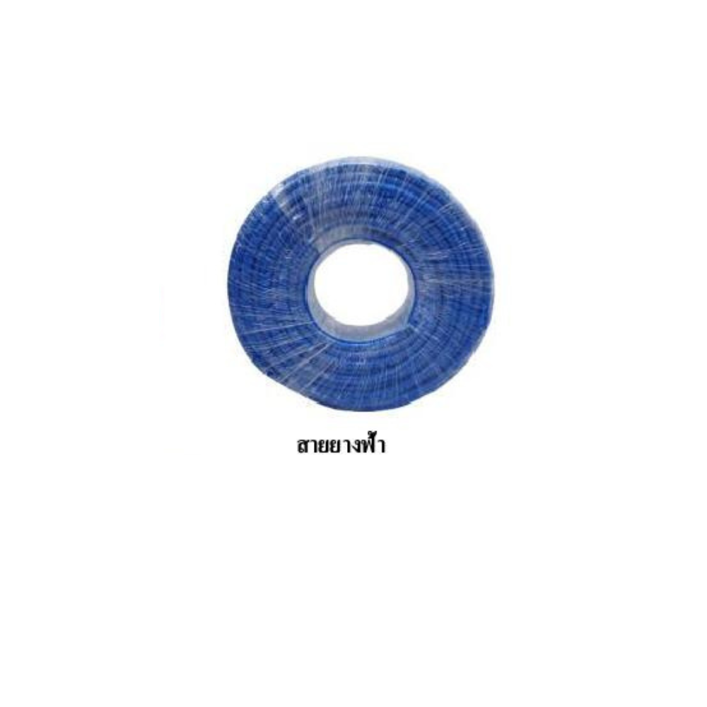สายยางสีฟ้า