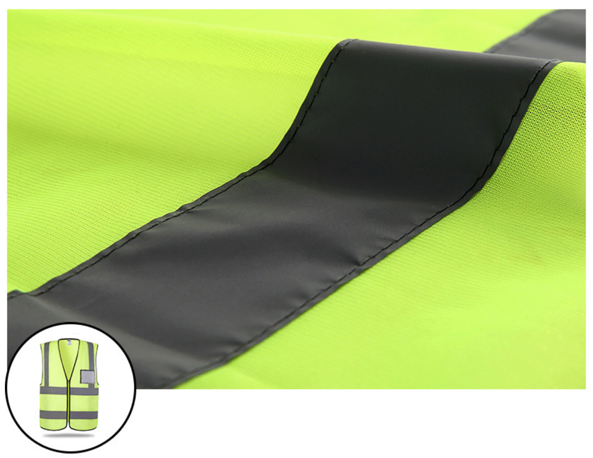 เสื้อสะท้อนแสงรุ่นเต็มตัว (Suresafe Safety Vest) มีช่องเสียบบัตรและปากกา ขายส่ง/ราคาถูก