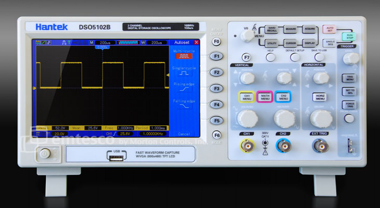 Ossilloscope Hantek DSO5102B 100Mhz