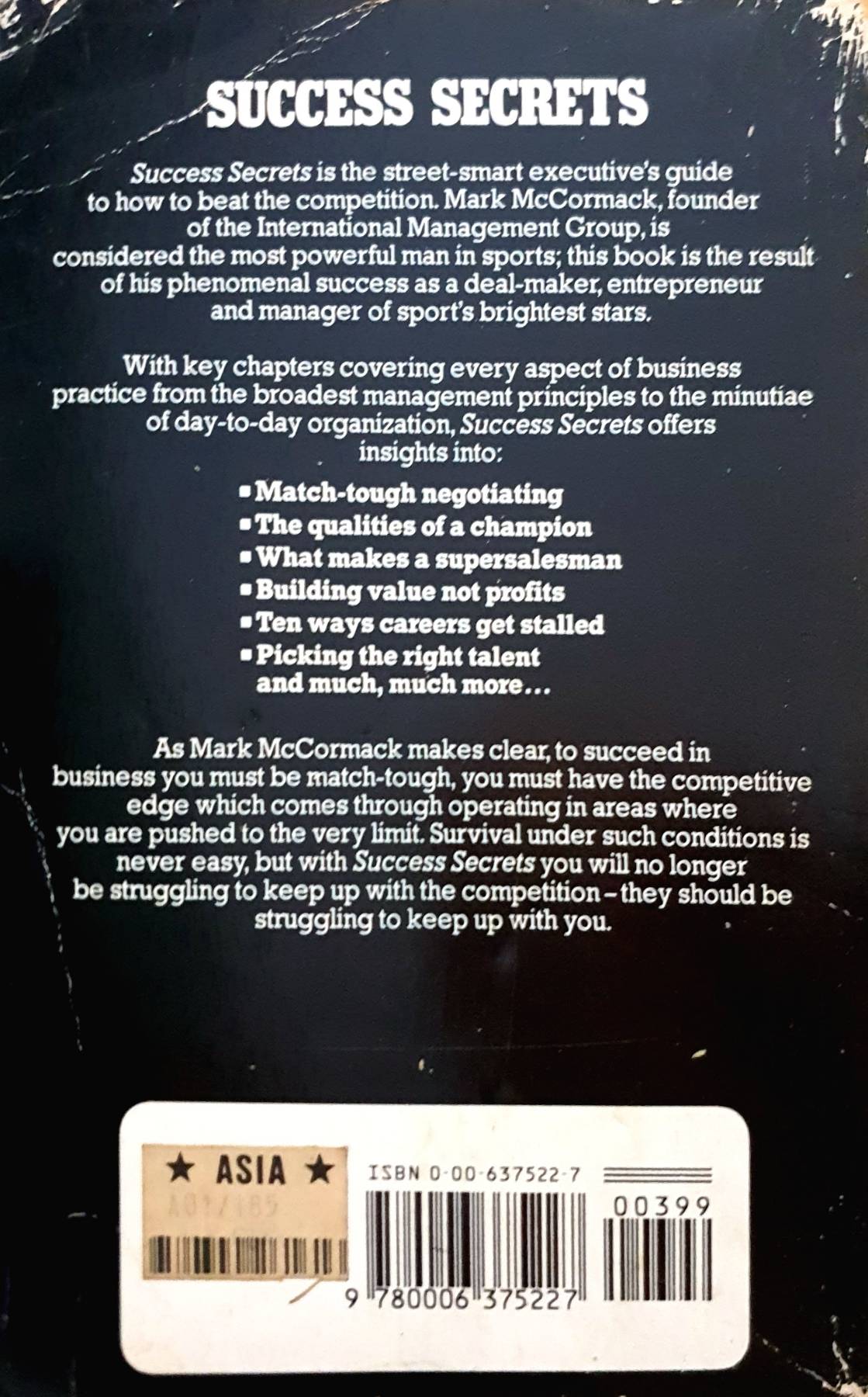Success Secrets : Mark H. McCormack