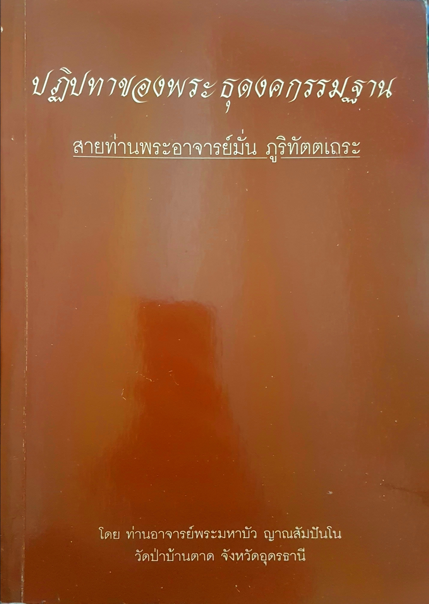 ปฏิปทาของพระธุดงคกรรมฐาน สายท่านพระอาจารย์มั่น ภูริทัตตเถระ