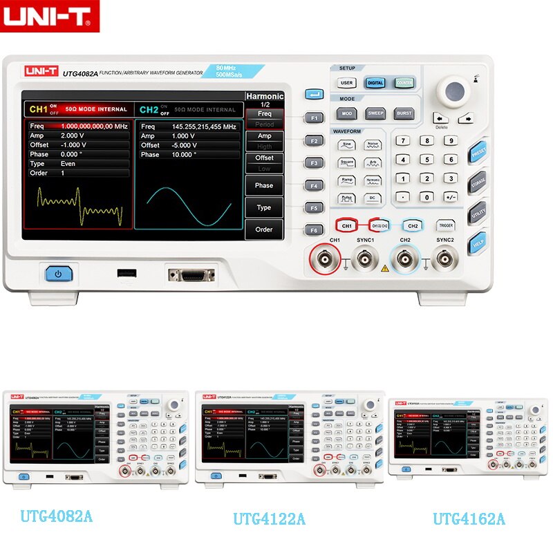 UNI-T UTG4082A 80Mhz 2Channels Function/Arbitrary Waveform Generator