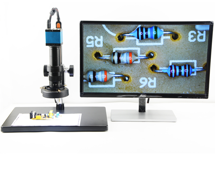 CCD Camera Industrial HDMI Digital Industrial Microscope Full HD,OW-720P-A(เฉพาะตัวเครื่องและอุปกรณ์ไม่รวมจอ รวมจอด้วยเพิ่ม 4,000 บาท)