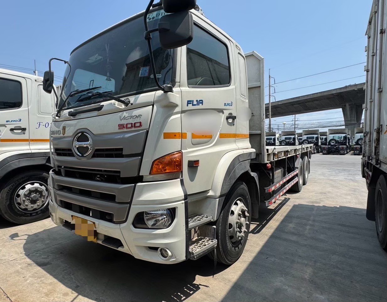 10ล้อพื้นเรียบ7.5ม.ฮีโน่HINO FL1A 344 แรงปี2565 ยาว 7.50เมตรเพลาเดียว1.92Pro1.89ล.มี4คัน3151/52/53/54