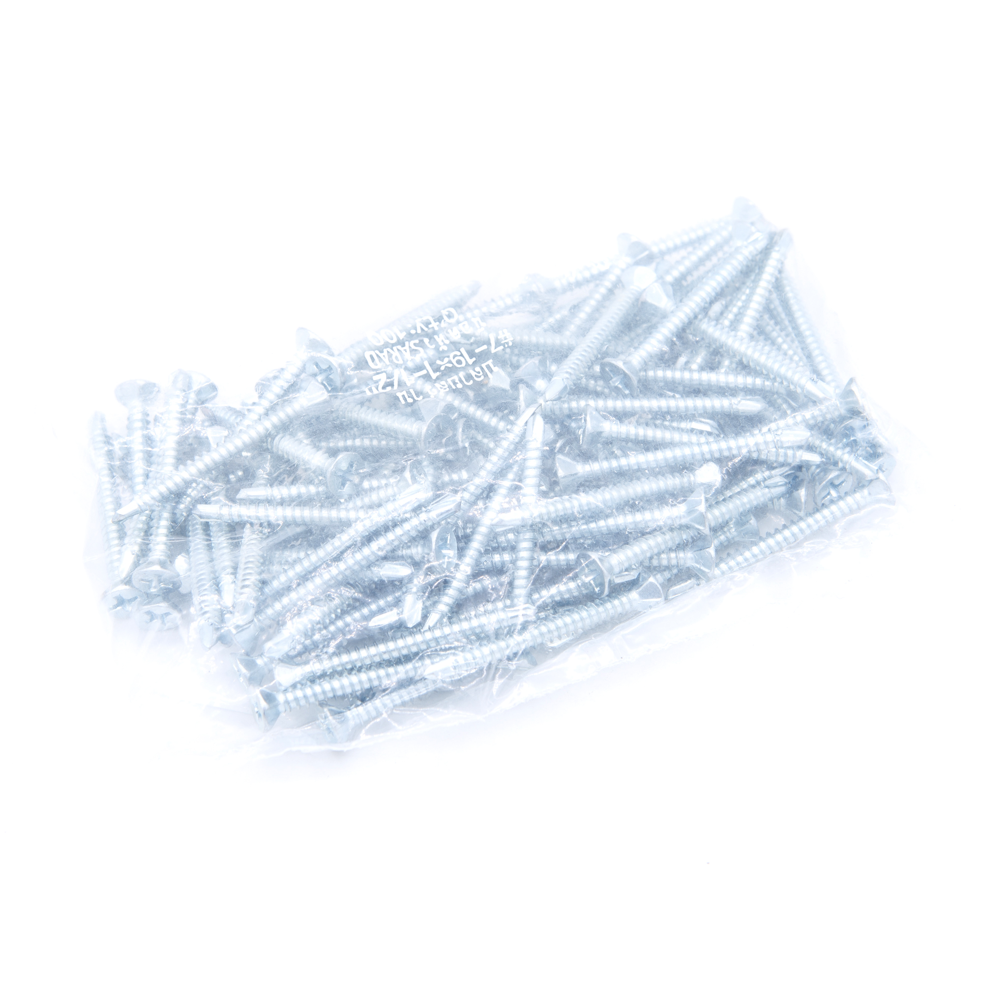 สกรูหัวSARAD (หัวคว้าน) ปลายสว่านสำหรับยึดโครงเหล็ก ถุงละ 100 ตัว (สกรูยึดไม้ฝาปลายสว่าน) [ขายส่ง]