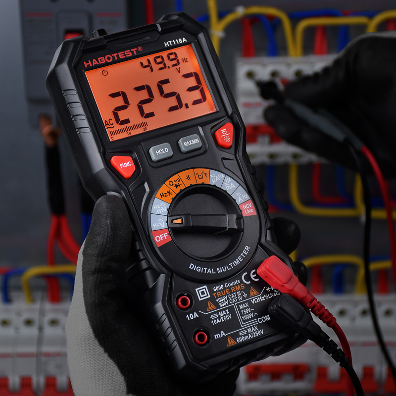 HABOTEST HT118D Digital Multimeter Auto Range