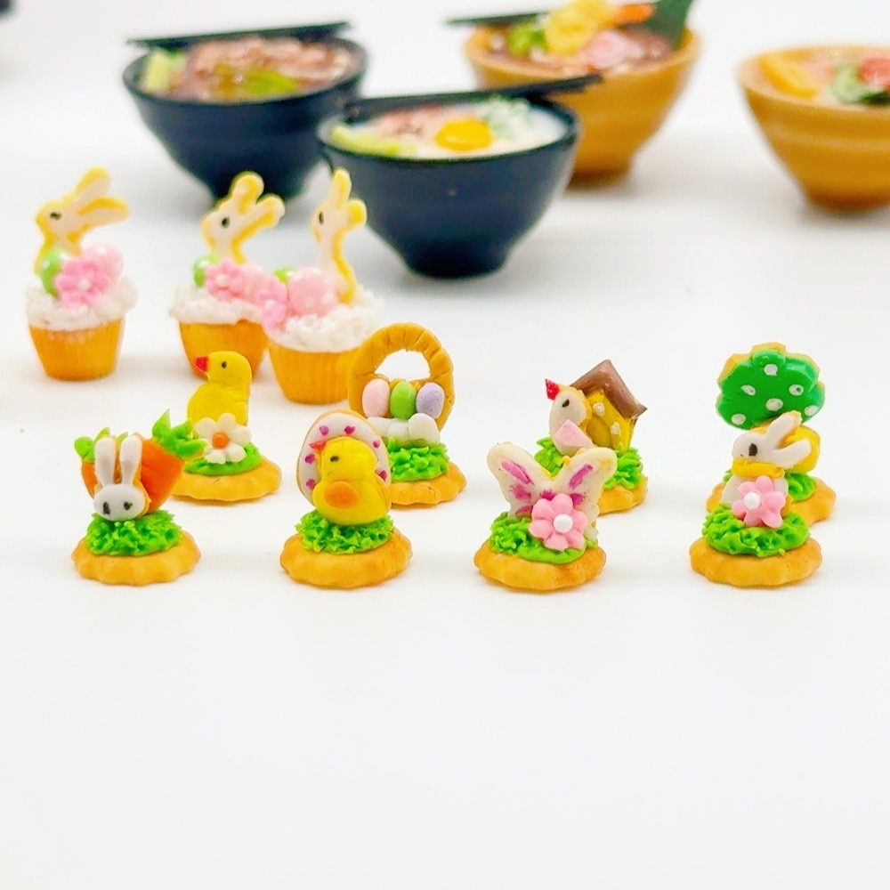 Miniature Easter egg Crackers 8 pieces/set