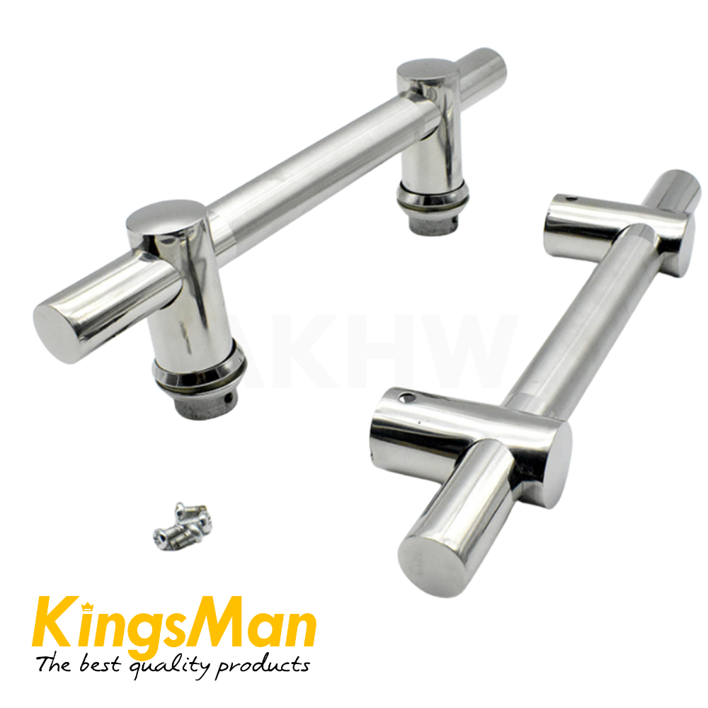 มือจับประตูกระจก/อลูมิเนียม วัสดุสแตนเลส KingsMan
